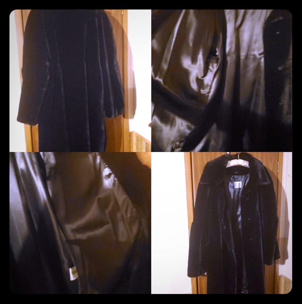 Bill Blass mink coat